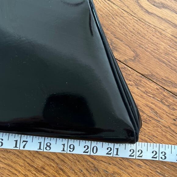 Vintage Theodor California Mid Century Modern Handbag Wallet 50s 60s Black Retro - Picture 11 of 12